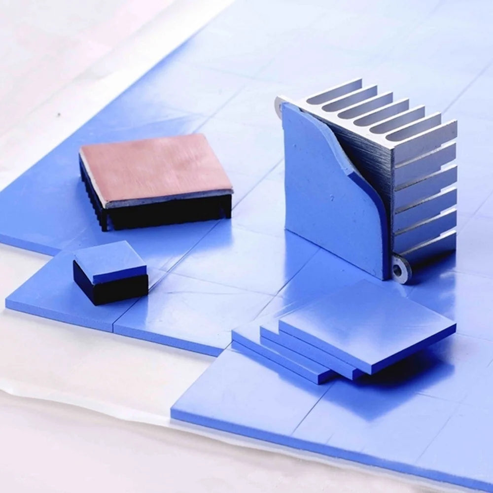 RGEEK New GPU CPU Heatsink Cooling Conductive Silicone Pad 100mm*100mm*1mm Thermal Pad high quality термопрокладка