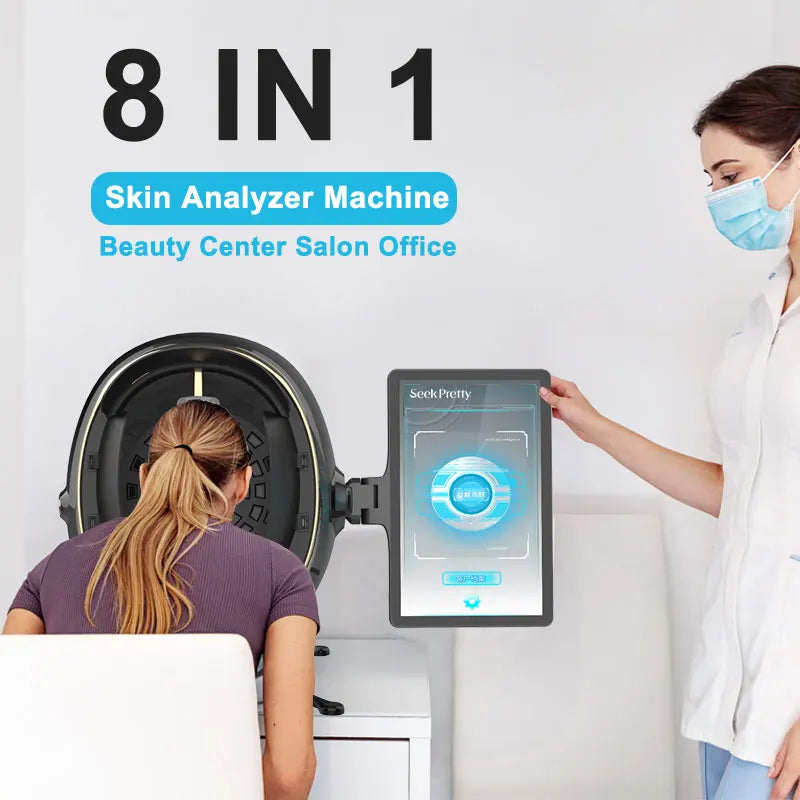 2025 Professional 3D Magic Mirror Skin Analyzer: Advanced Monitor, Detector & Camera for Facial Machines, Perfect for Salon Skin