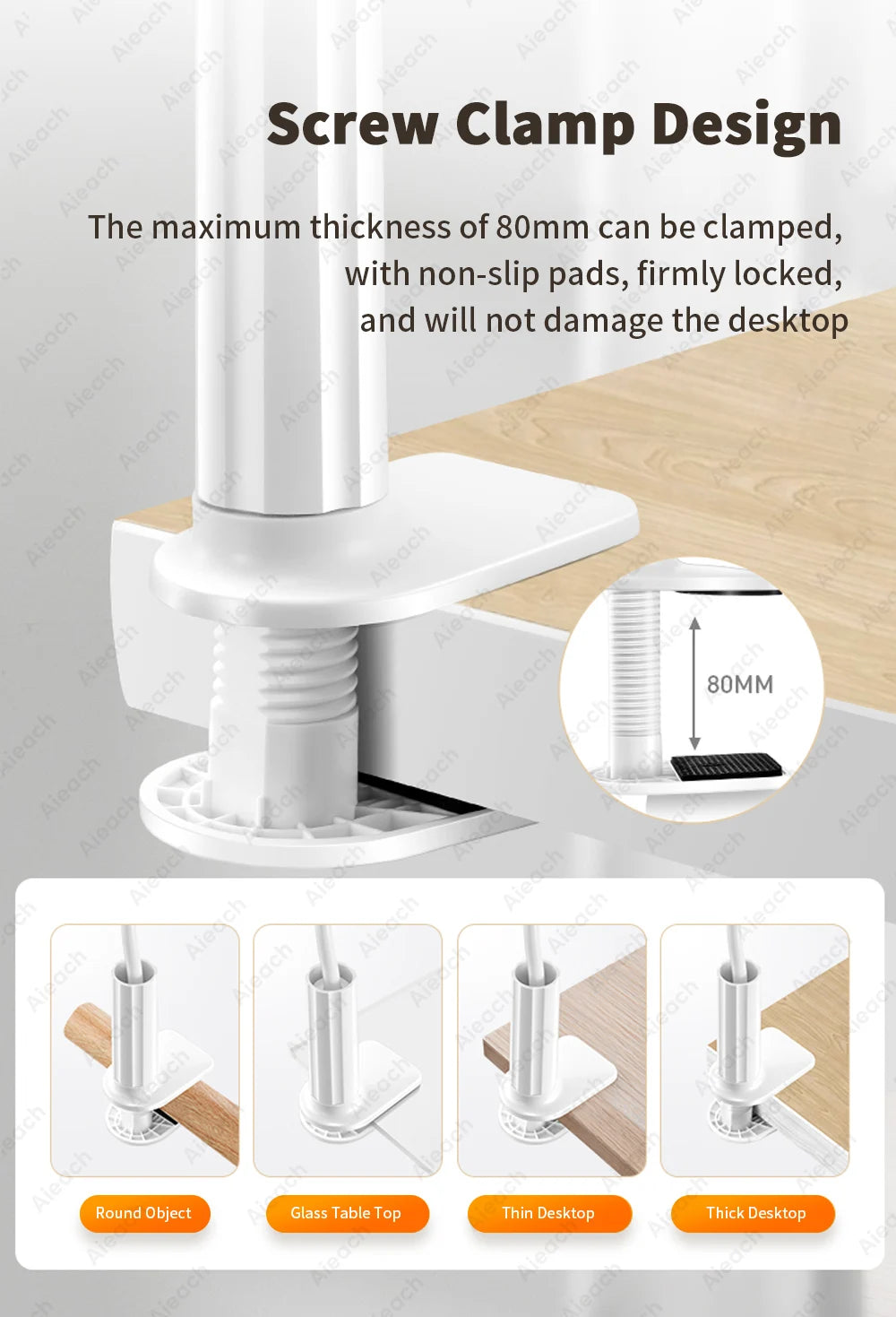 Tablet Bracket for Bed Desk Gooseneck Tablet Stand Flexible Long Arm Clamp 11 inch Tablet Holder For Smartphone Redmi Lenovo Pad