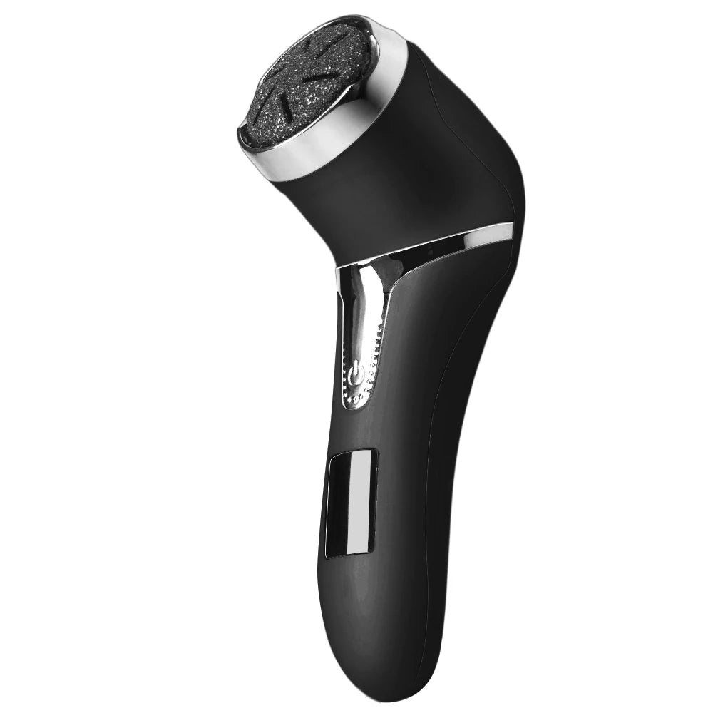IPX7 Portable Electric Foot File Callus Remover Pedicure Tool for Feet Adjustable Speed Foot File with Sandpaper Discs