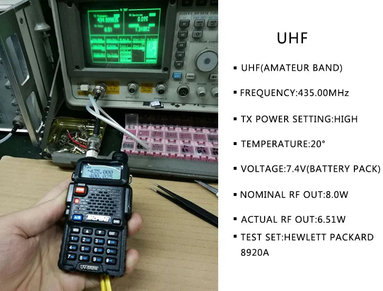 1/2X Baofeng UV-5R 8W Tri-Power Walkie Talkie High Power Dual Band Long Range 128CH Portable Handheld UV 5R Ham Two Way Radio