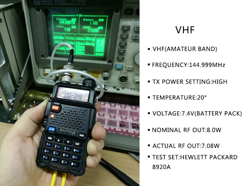 1/2X Baofeng UV-5R 8W Tri-Power Walkie Talkie High Power Dual Band Long Range 128CH Portable Handheld UV 5R Ham Two Way Radio