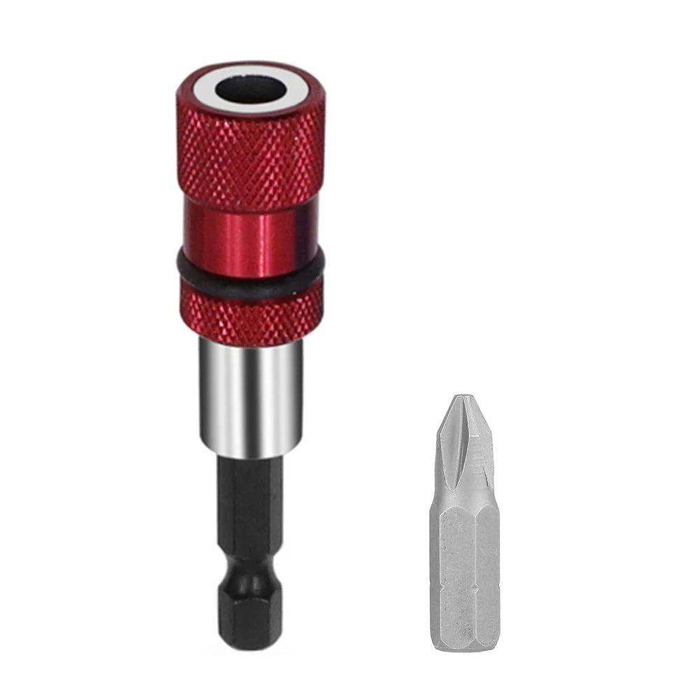 1pcs Hex Shank Screw Depth Magnetic Screwdriver Bit Holder 1/4 Inch Hex Driver with Drill Bits Bar Extension Scewdriver Bit