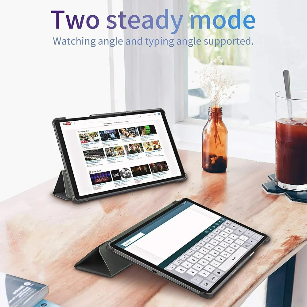for Lenovo Tab M10 FHD Plus TB-X606F X606X 10.3" Leather Stand smart Cover M10 Plus 3rd Gen 10 6 Case TB-125FU Xiaoxin Pad 2022
