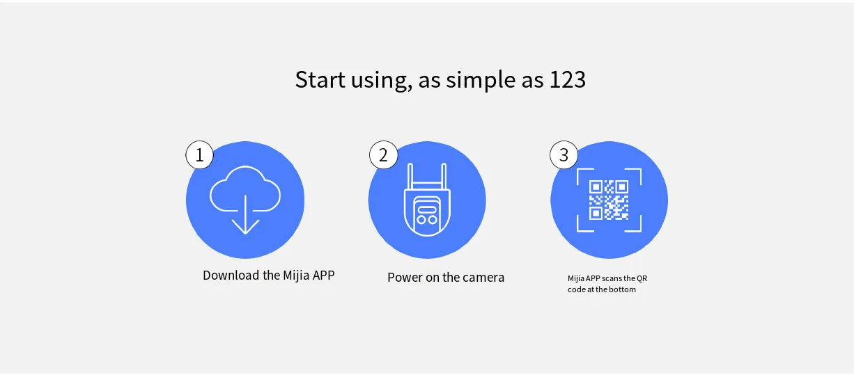 Xiaomi Mijia APP Outdoor Camera CW700S 2.5K 9x zoom IP66 Waterproof Security Cam PTZ Full Color Night Vision Al Human Detection