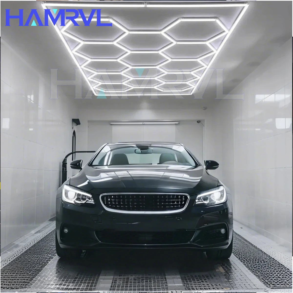 LED Hexagon Connector Cable DIY for Honeycomb Lamp AC110V-240V Barbershop Esports Workshop Garage 4S Car surface Lighting