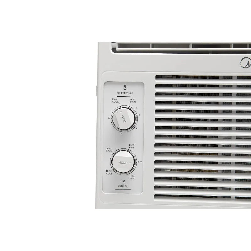 Midea 5,000 BTU 150 Sq ft Mechanical Window Air Conditioner, White, MAW05M1WWT, New