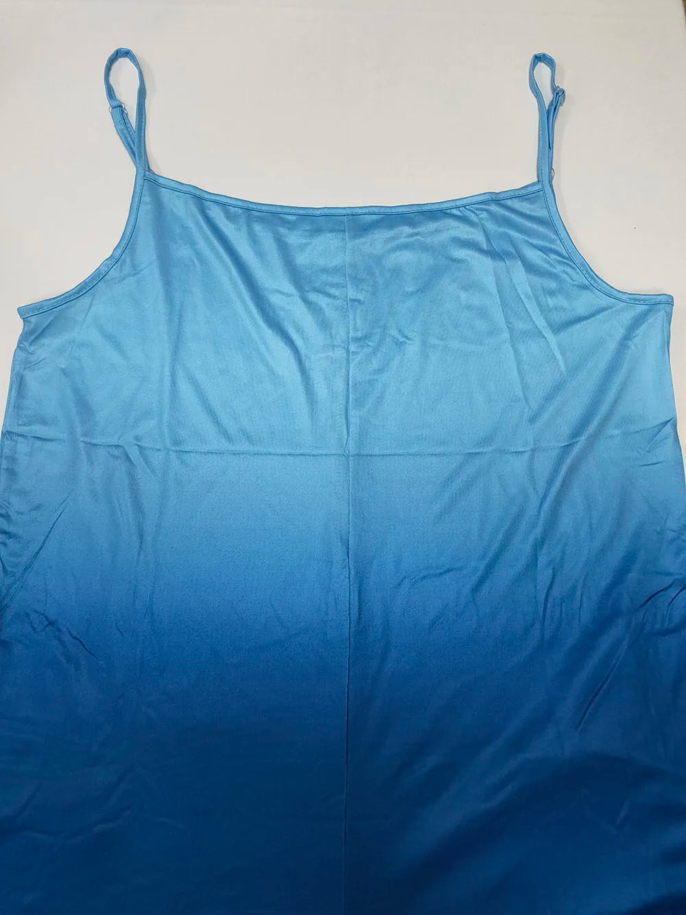 Summer 2024 New Europe and the United States cross-border foreign trade women's casual sleeveless jumpsuit