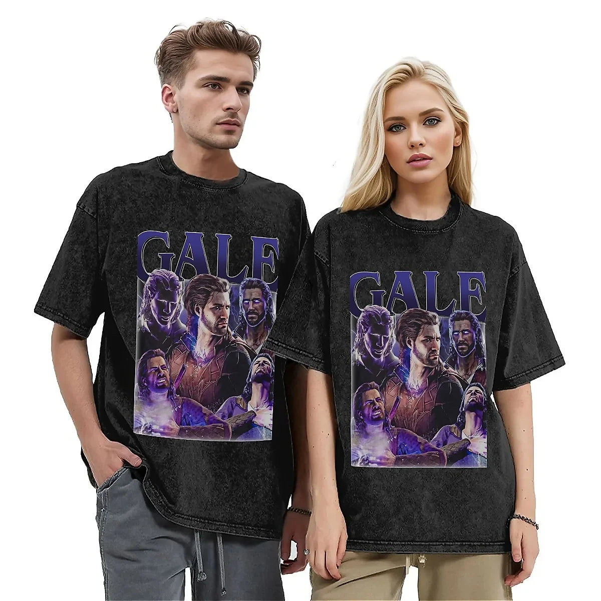 Astarion Gale  T Shirt Baldurs Gate 3 Trending T-Shirts Short-Sleeve Y2K Fun Tops Beach Cotton O Neck Oversized Clothing