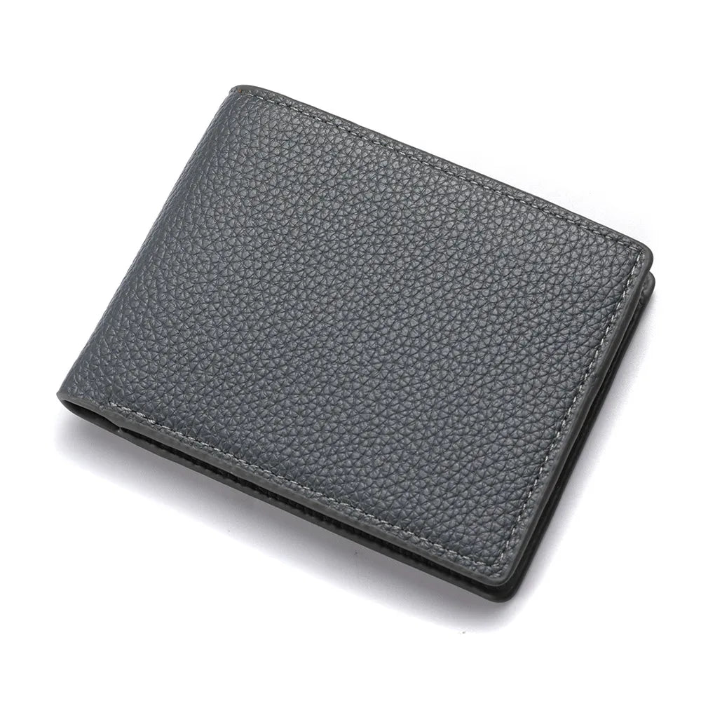 2025 New Wallet for Men, Short Men's Wallet, Dollar Wallet, Zipper Coin Pocket, Ultra-thin Men's Wallet