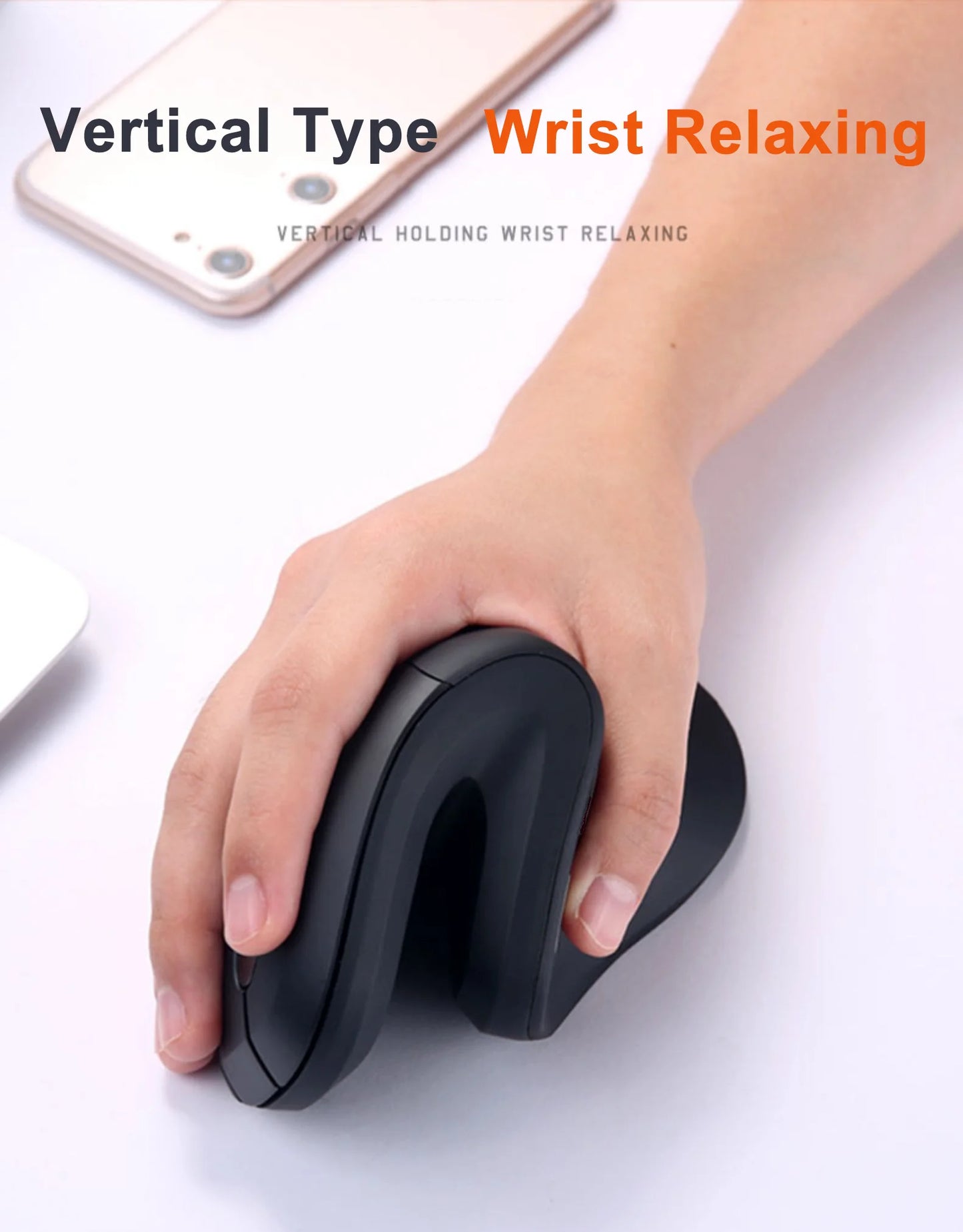 Ergonomic Vertical Mouse 2.4GHz Wireless Rechargeable Gaming Mause Mice USB Optical Wired Mouse For Laptop PC Computer Office