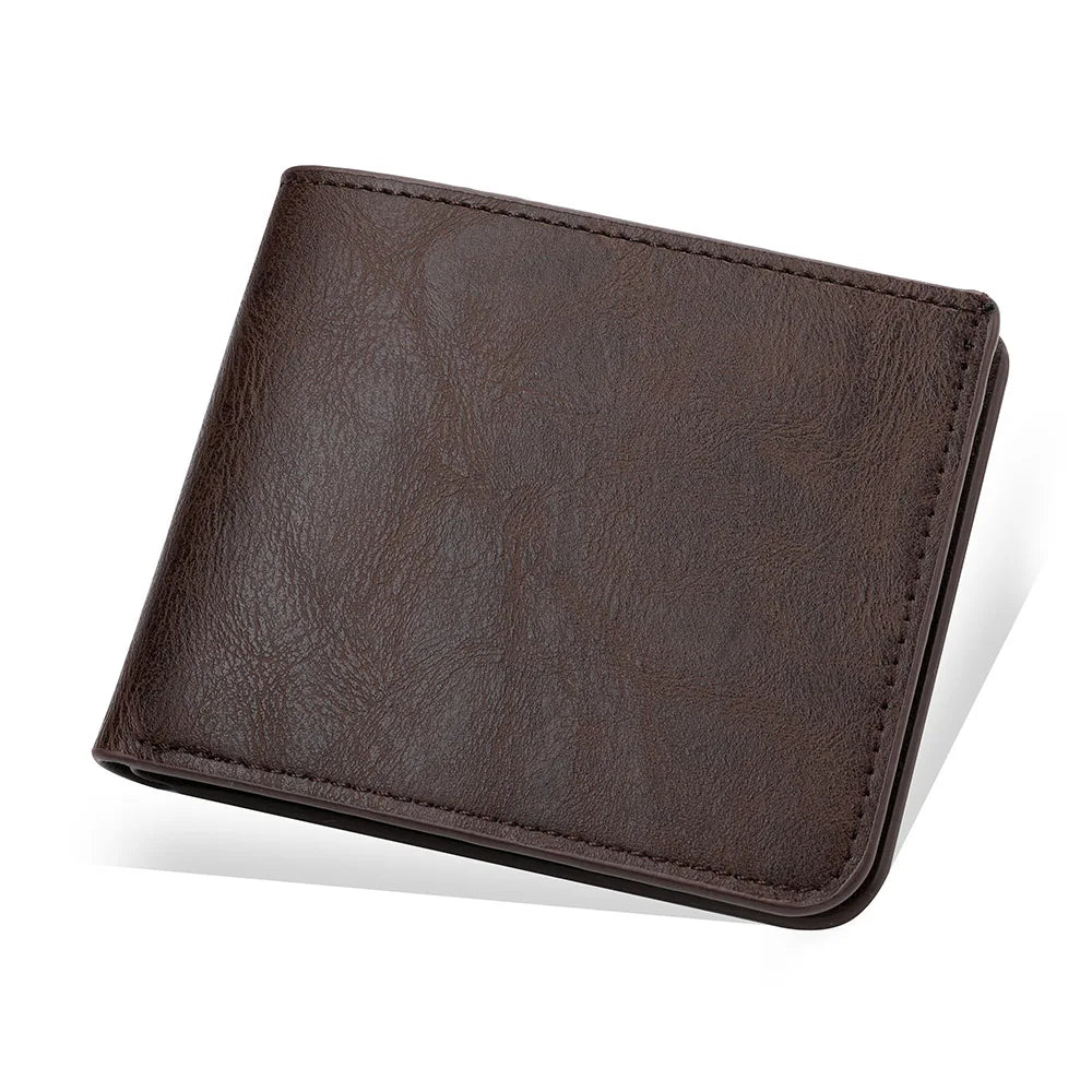 Men's Wallet PU Leather Premium Sense Multi card Slot Business Slim Credit Card ID Card Holder Wallet