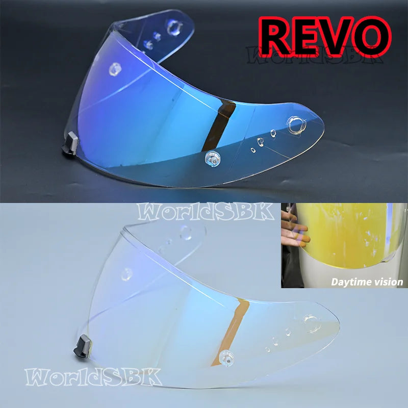 Helmets Visor For Scorpion Exo 1400 Carbon, R1 & EXO 520 391 Motorcycle Helmet Lens Visor Plating Uv Protection Lens Faceshield
