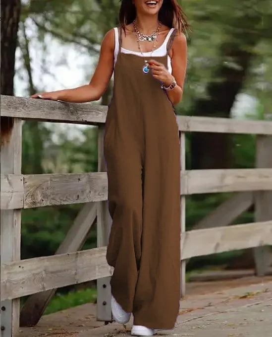 Oversized S-5XL Women Loose Overalls