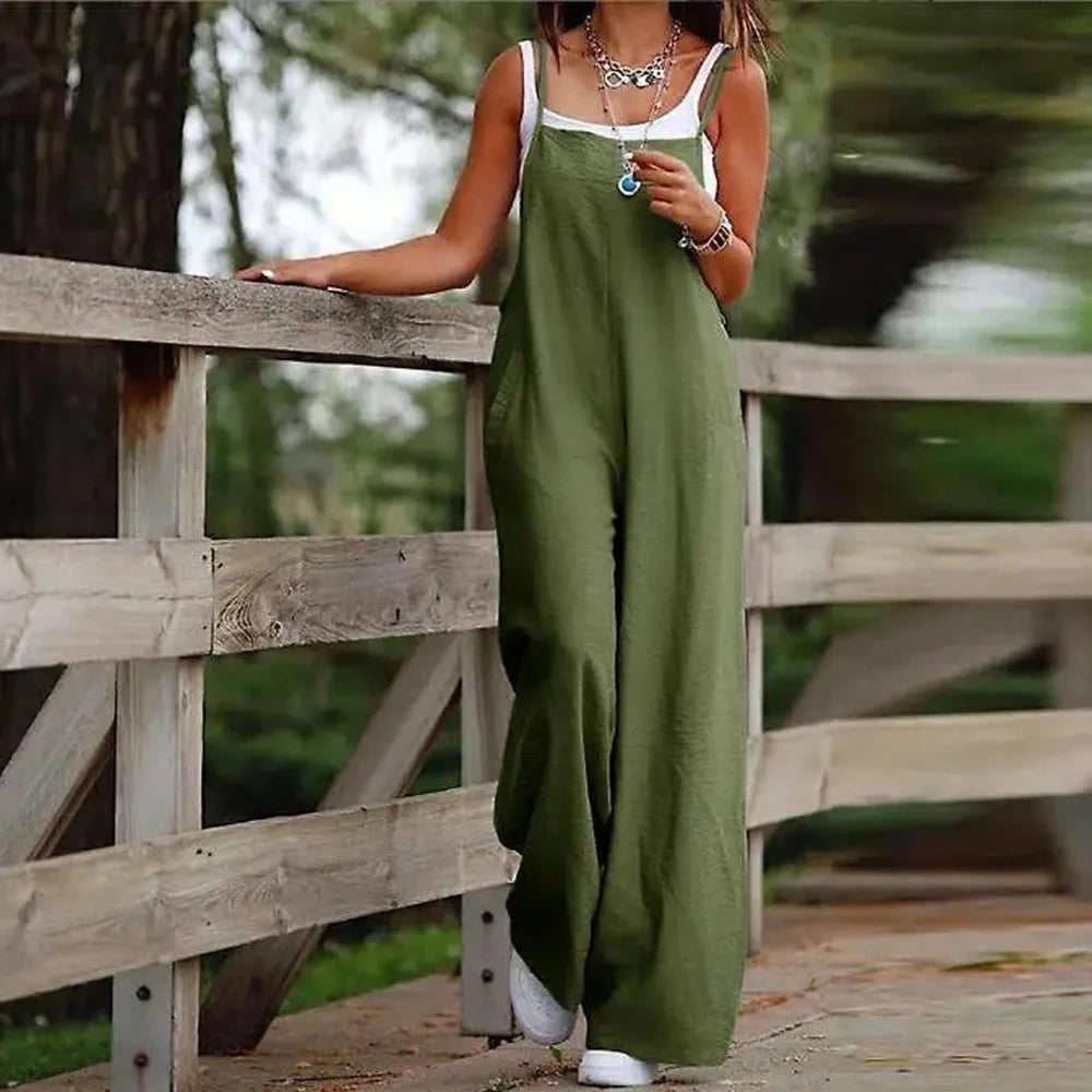 Oversized S-5XL Women Loose Overalls