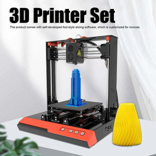 3D Printer 3D Printer Set 3D Printer Set Small Portable Home NonProfessional Mute High Accuracy DIY Printing Portable 3D Printer
