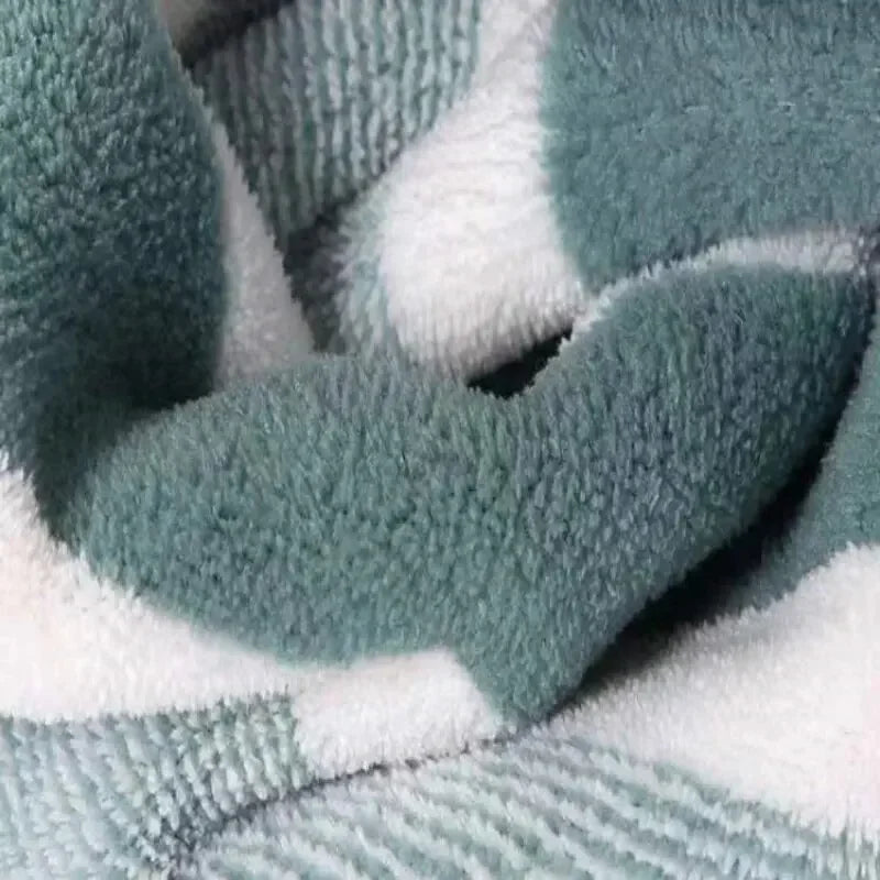Striped Pattern Towel Set Soft Face Towel Bath Towel Quick Drying Absorbent Towels For Bathroom