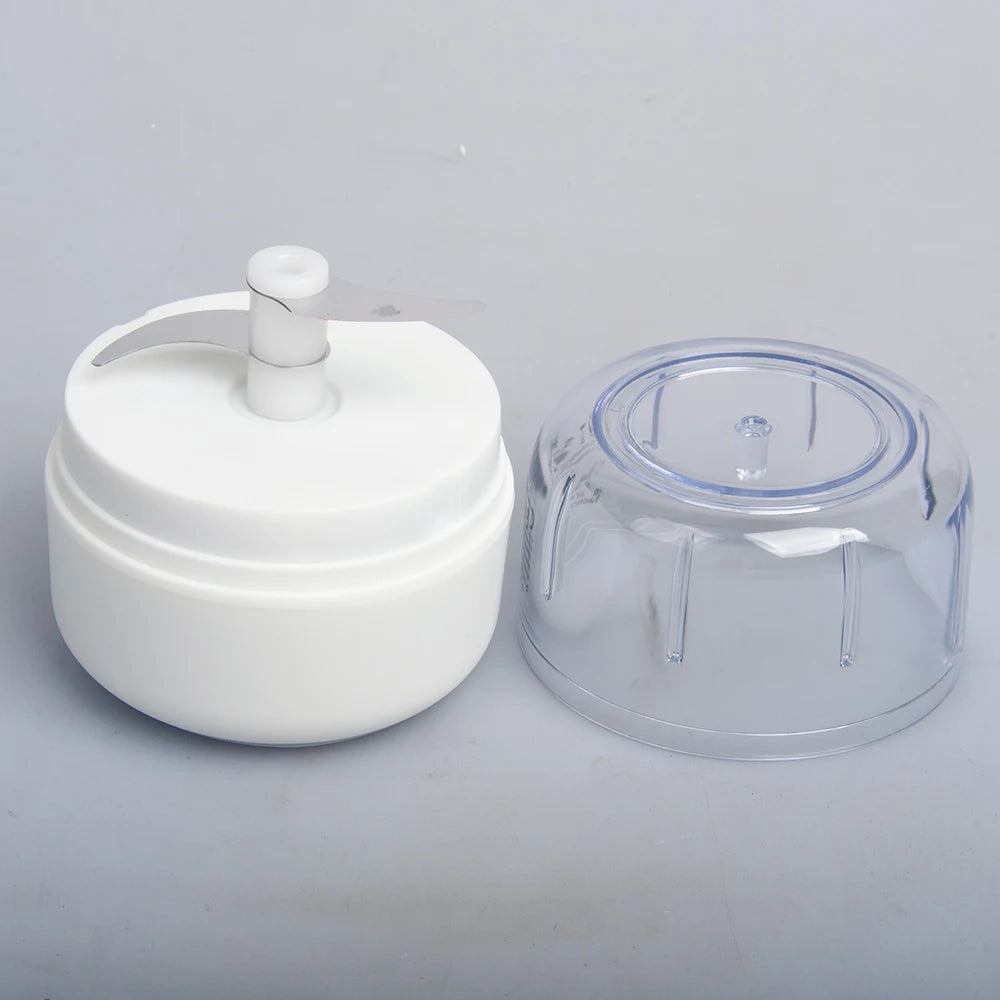 Electric Garlic Chopper, Mini Portable Veggie Chopper, Garlic Grinder Masher Onion Chopper, for Ginger, Chili, Fruit, Meat, etc
