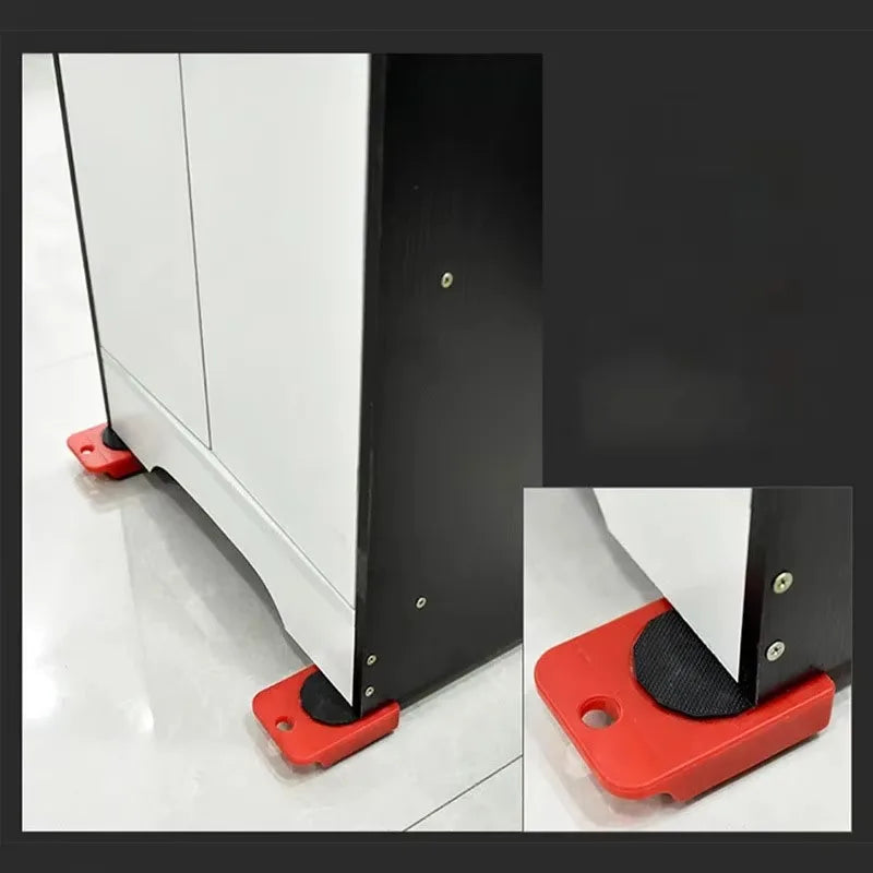 Furniture Moving Transport Roller Set Wheel Bar Mover Moving Heavy  Stuffs Device Removal Lifting Moving Tool Set Hand Tools