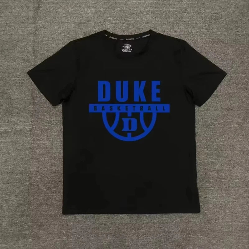 North America Limited Duke North Carolina University Basketball Mens Clothes Men Clothing short sleeve Round Neck T-shirt