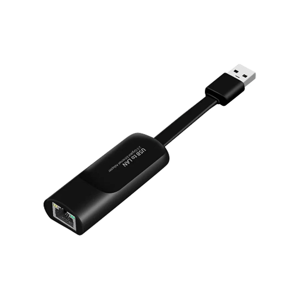USB Gigabit Ethernet Adapter 2500Mbps USB 3.0 Network Card to RJ45 Lan Driver Free For Desktops Laptop Macbook PC Accessories