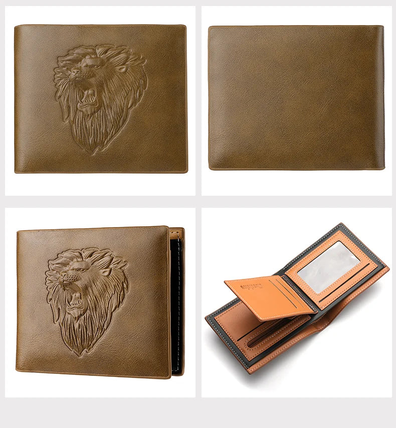 Men's PU Leather Wallets Are Fashionable And Personalized. They Are Perfect Gifts for Friends, Fathers or Boyfriends