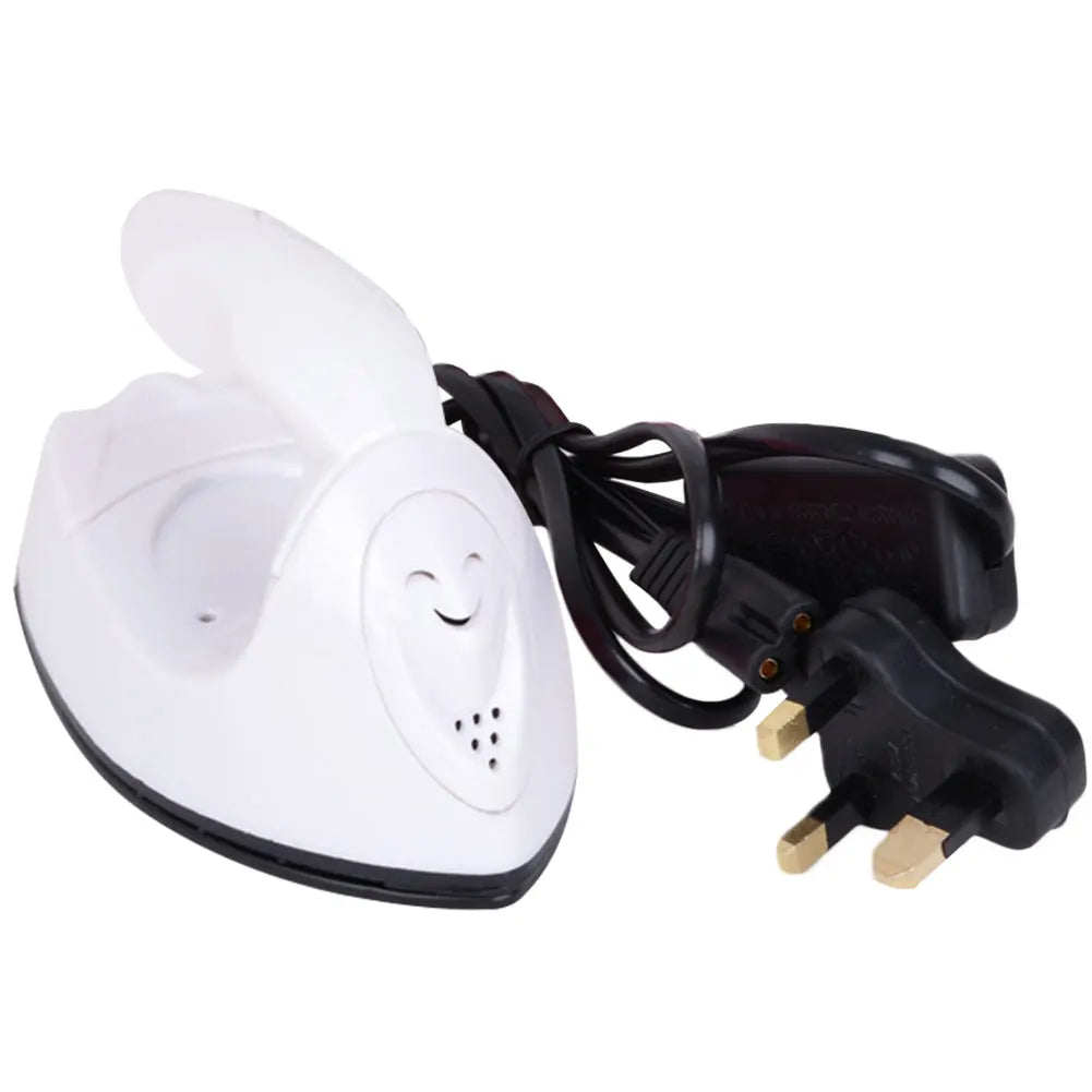 DIY Small Heat Press Iron Portable Electric Mini Travel Iron Versatile Rapid Heating-Up for Hot Drilling Name Cloth Stickers