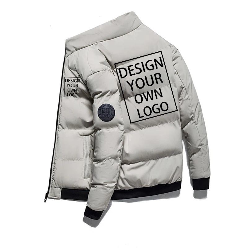 Customized Men's Winter Jacket New Parka Jacket Men's Windproof Thick Warm Man's Parka S-5XL