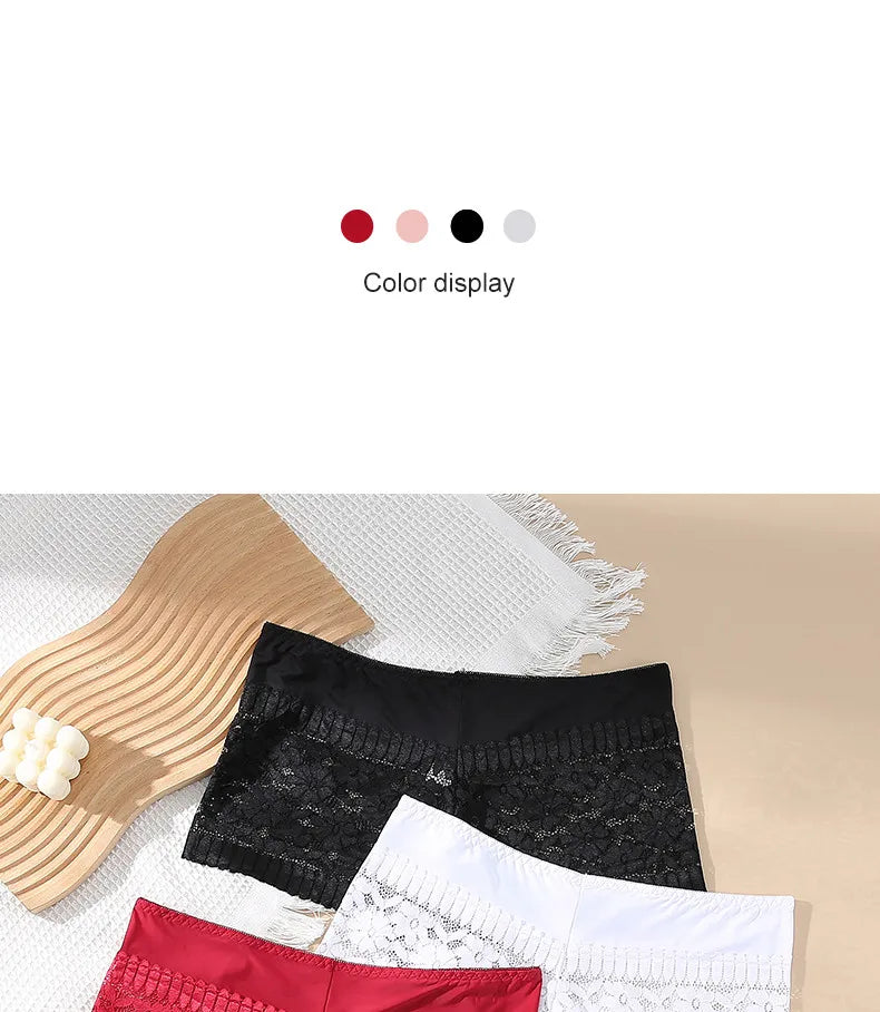 3PCS Women Lingerie Panties Sexy Lace Cheeky Plus Size High-waist Panties Female Briefs Ladies Seamless Breathable Underwear