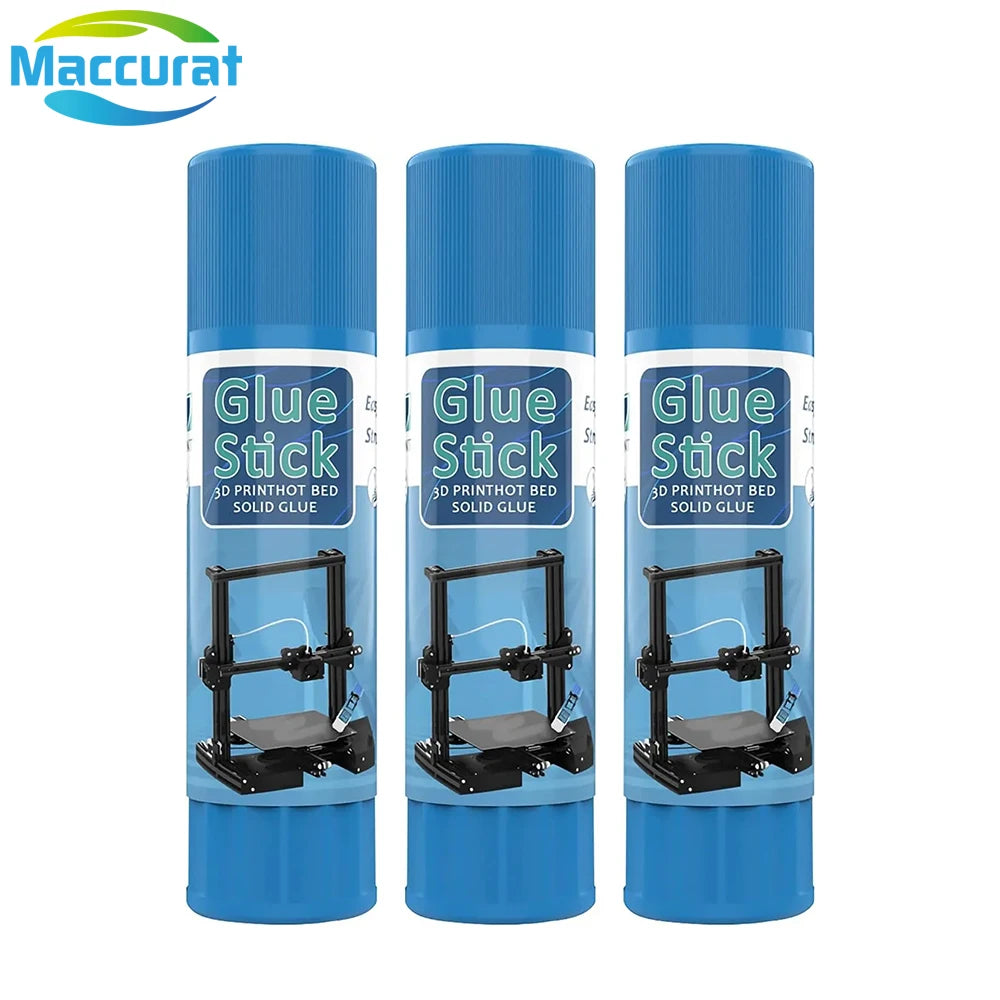 1/2/3pcs 3D Printer Glue Sticks PVP Solid Glue Sticks for Hot Bed Platform Glass Plate Easy Removing 3d printer parts
