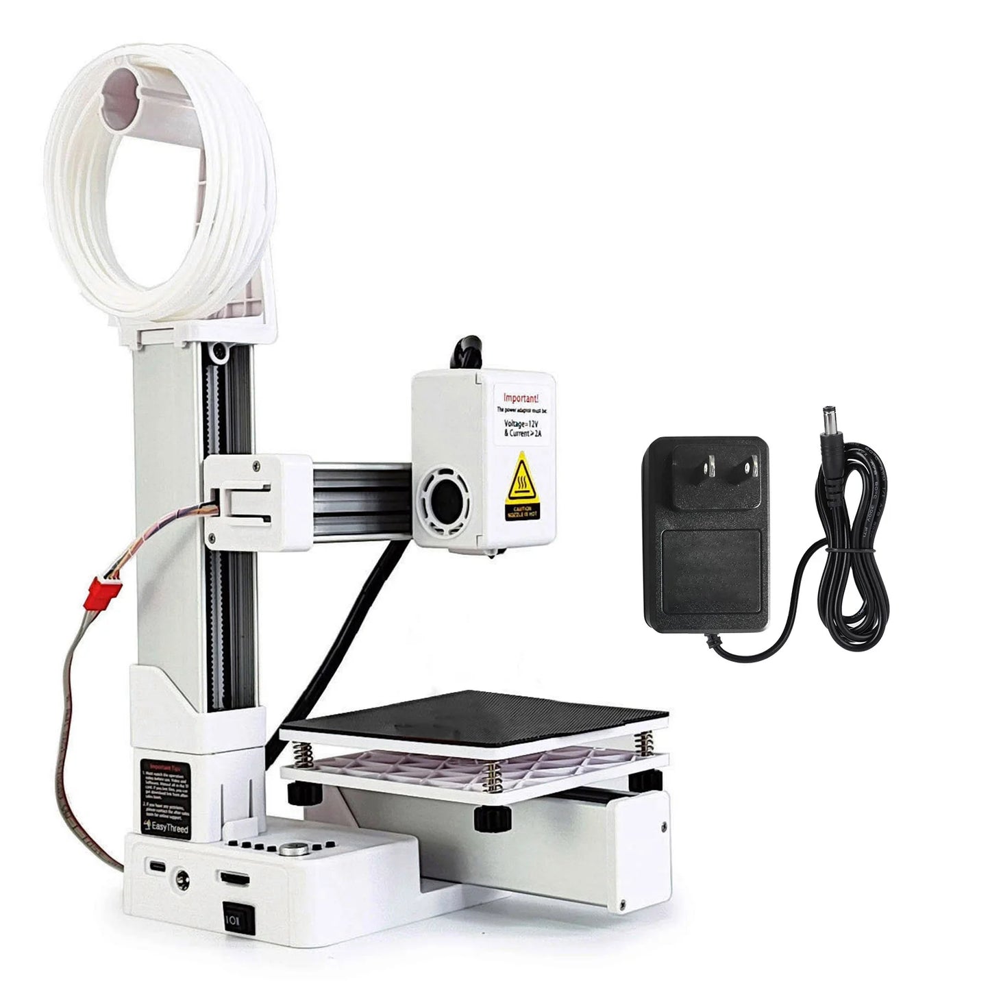 Small 3D Printer 3D Printing Machine High Accuracy Frequency Division Multiplexing 3D Printer Fast Heating Compact for Education