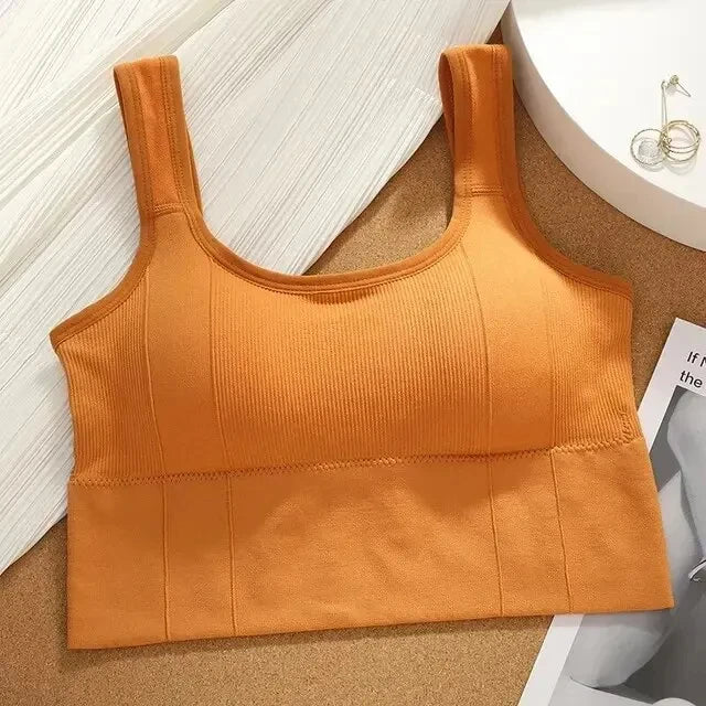 Breathable Sports Bra Anti-Sweat Fitness Top Women Seamless