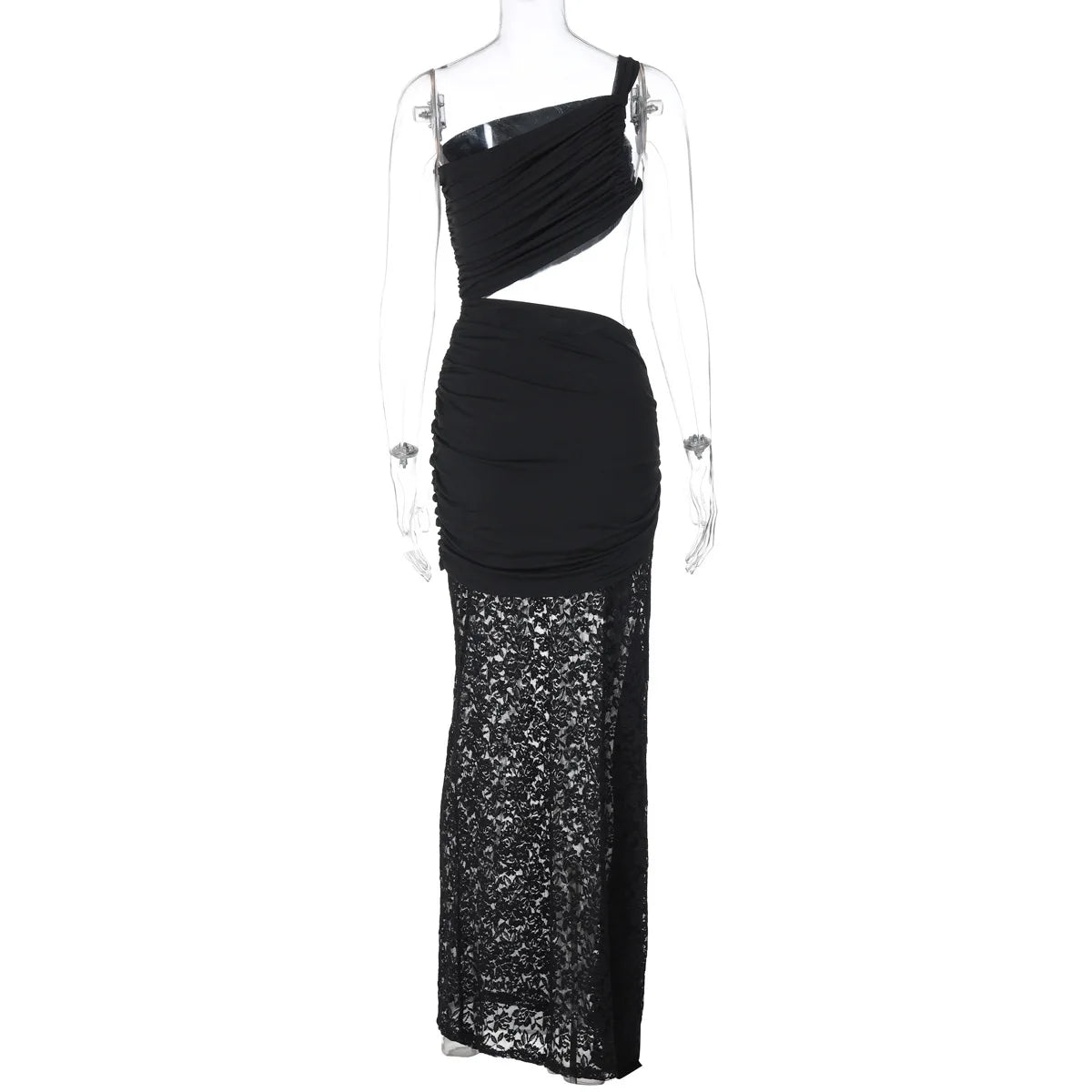 Ladies Summer 2 Pieces Set Women Sleeveless Backless Strap Spit Crop Top Side Slit Slim Long Skirt Evening Party Club Streetwear