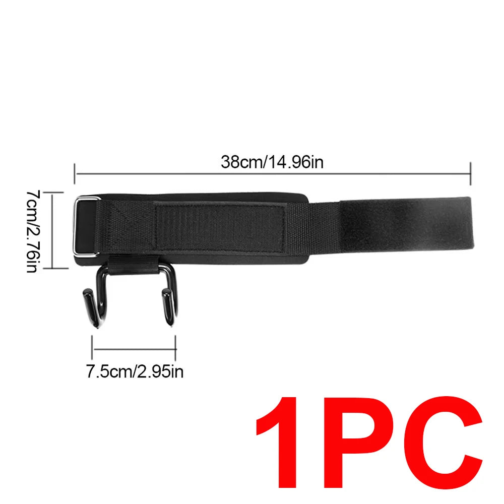 Lifting Power Hook Wrist Strap Heavy Duty Weight Lifting Hooks with Padded Gym Sports Strength Training Horizontal Bar Exercise