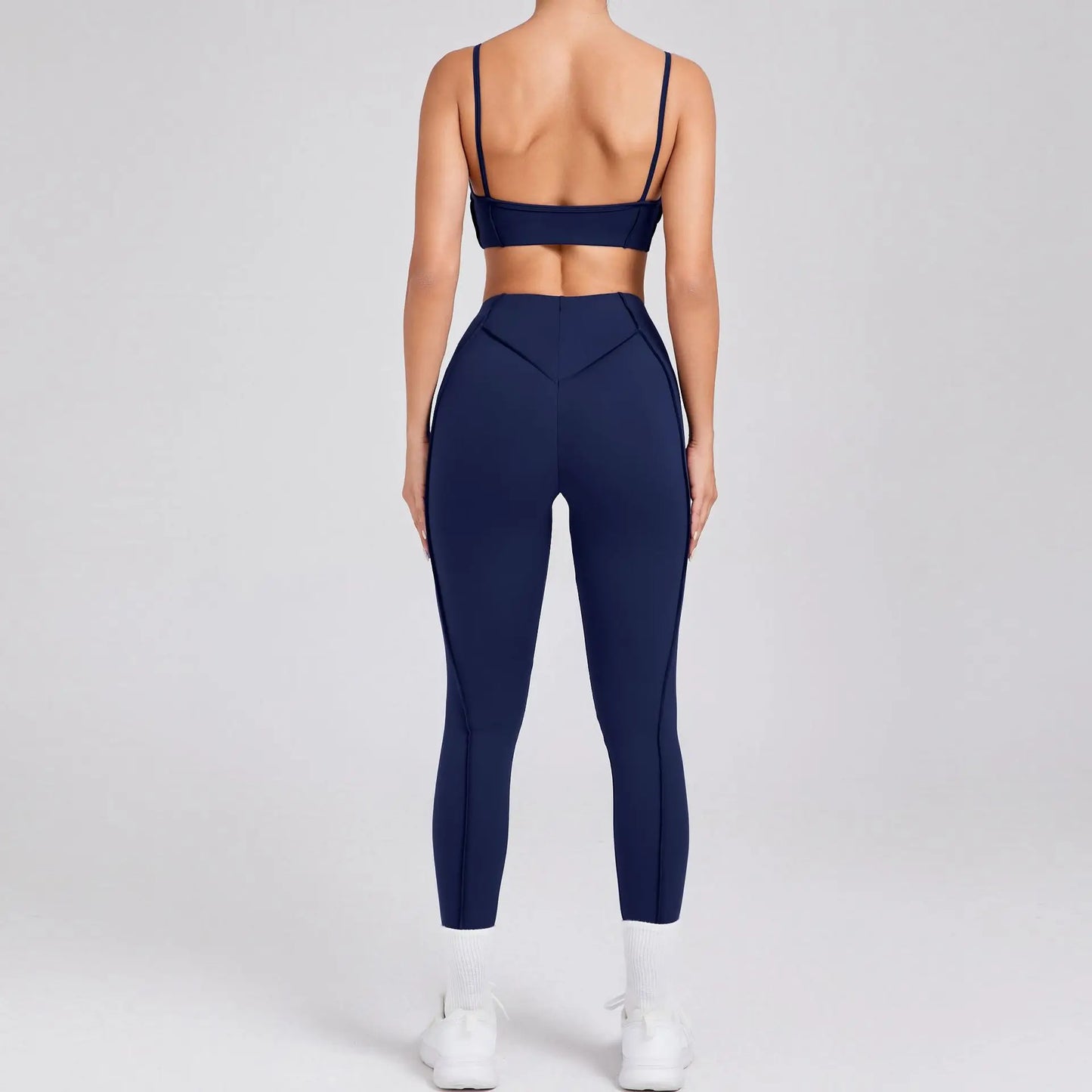 New Yoga Set Women Tracksuit Workout Legging Athletic Suit Gym Push Up Legging Fitness Bra Sports Wear Active Wear