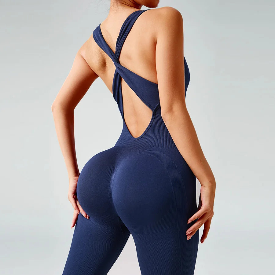 Bodysuit Sportswear Woman Gym Jumpsuits