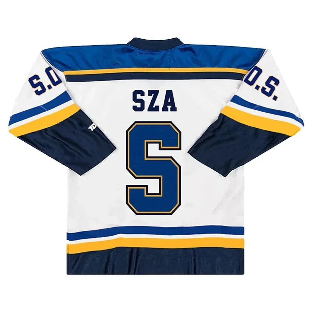 SZA Jersey SOS Blind New Album Merch 2023 North American Tour Unisex Long Sleeve Sweatshirt Shirts