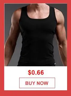 Male Clothes Tank Tops 100% Pure Cotton Sleeveless Fitness T-shirt