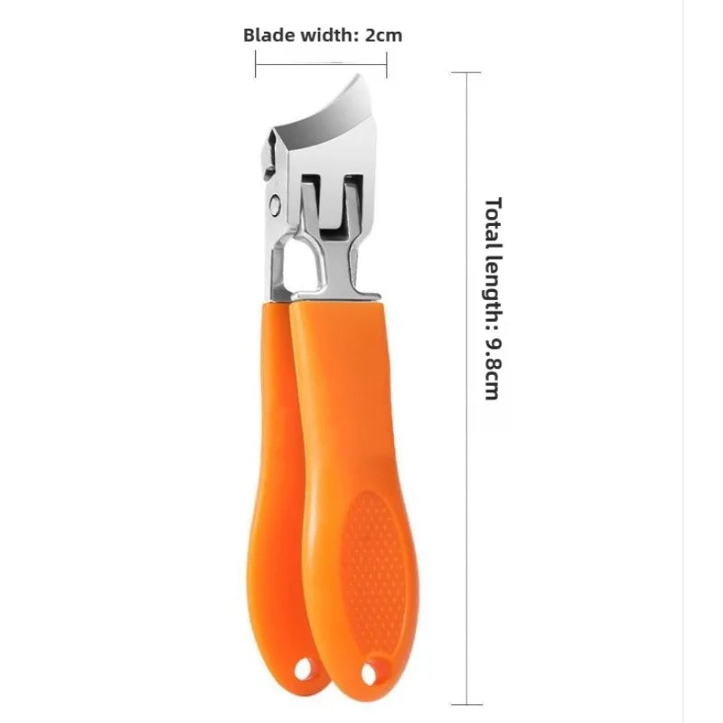 Special Anti-splash Nail Clippers Large Size ABS Toenail Cutter Diagonal Pliers Manicure Tools Household nails art tool