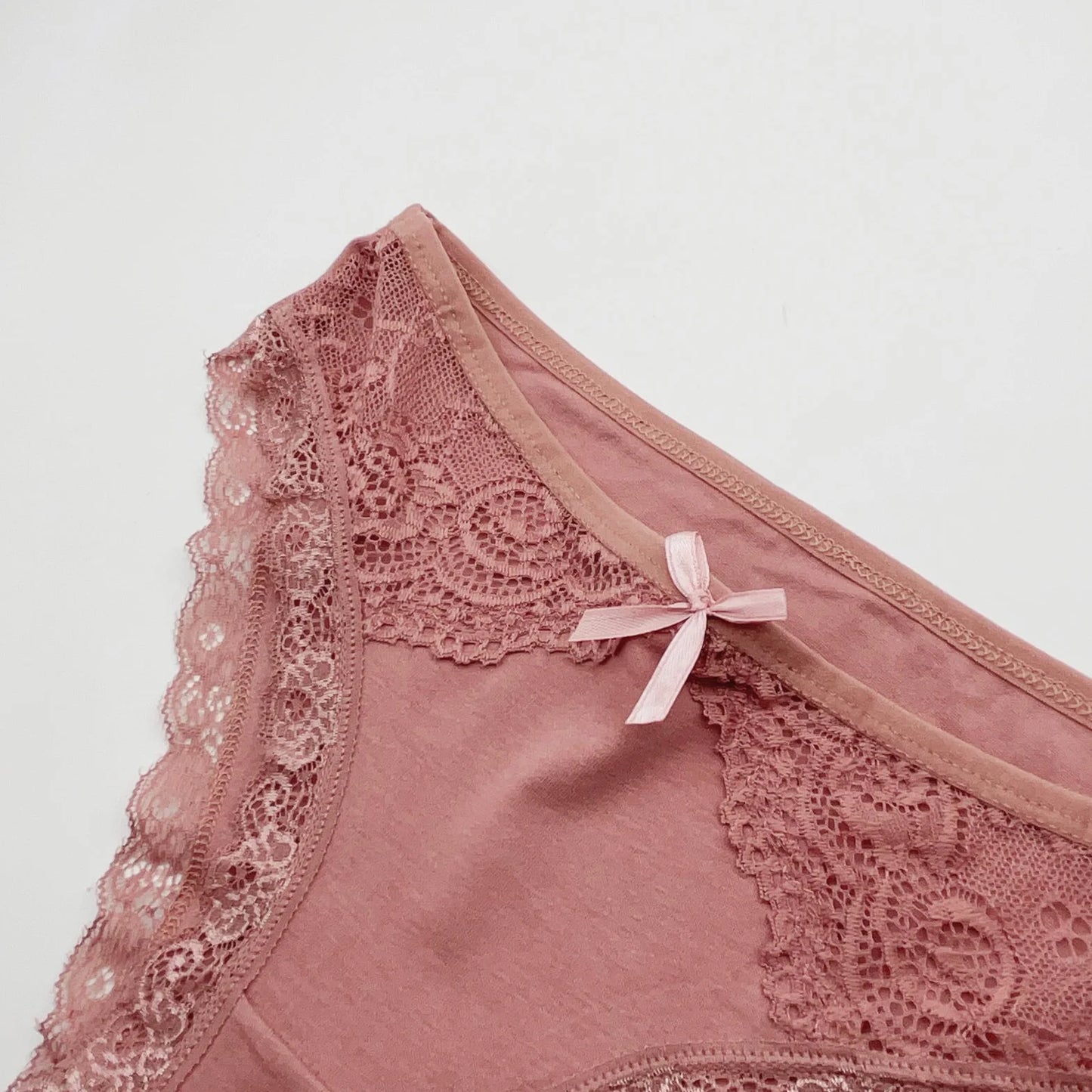 5 PCS/SET New Arrival Low Rise Ladies Sexy Lace Panty Underpants Panties For Women Lingerie Cotton Briefs