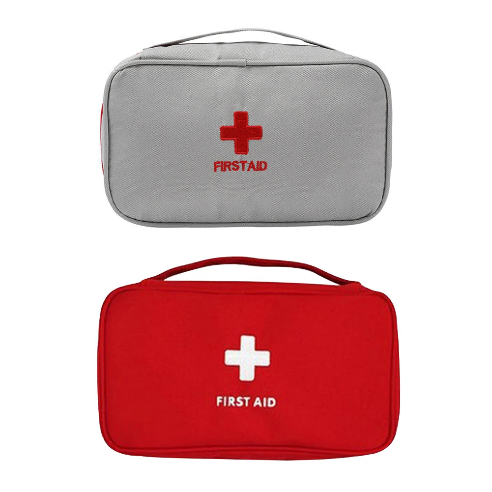 Home Medicine Bag Portable Travel First Aid Kit Medical Emergency Kit Organizer Outdoor Medicine Pill Storage Carrying Case Bag