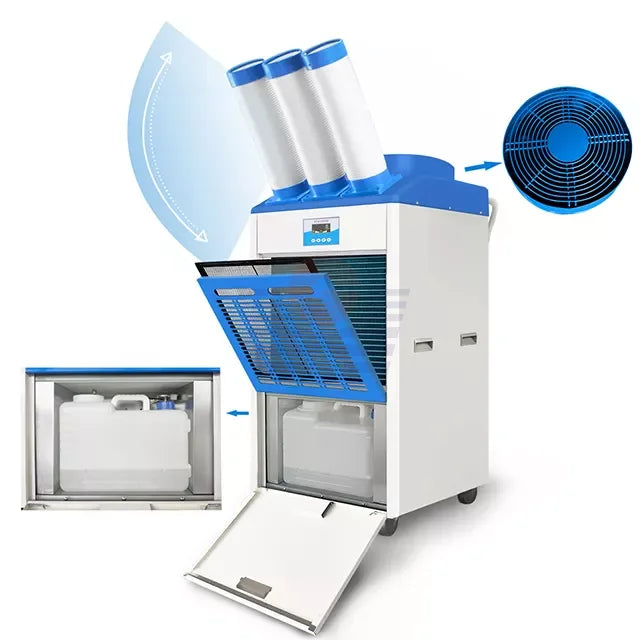 Hot Sale 14000 BTU and 18000 BTU Mobile Portable Household Air Conditioner Factory Directly Supply