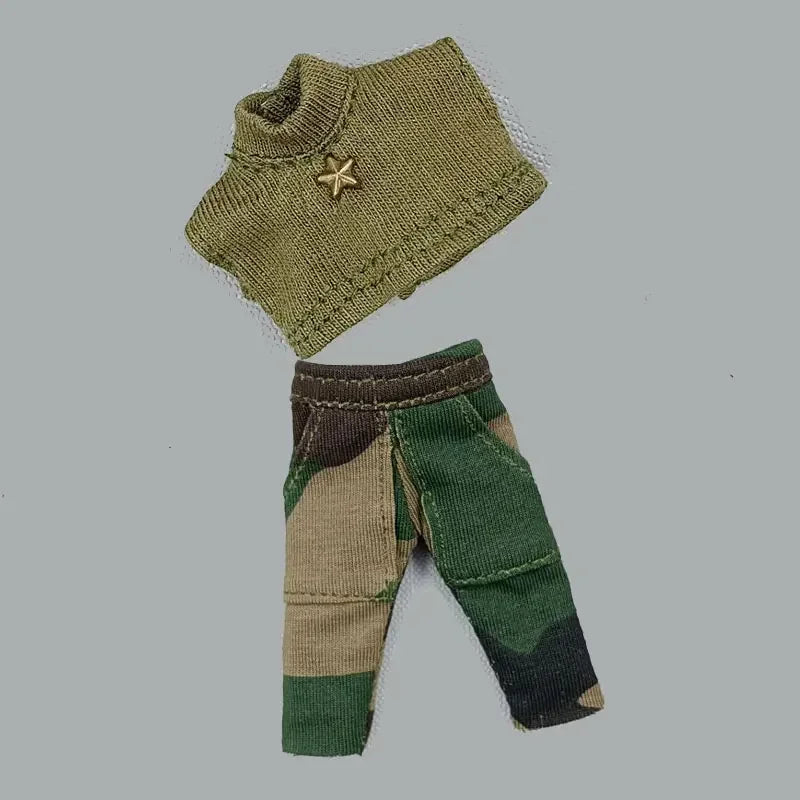 Baby clothes OB11 baby clothes BJD plaid shirt 1/12 dllo clothes doll accessories