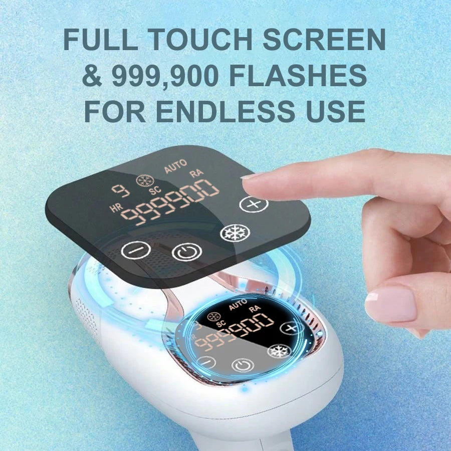 Upgraded Laser Hair Removal Cooling 3in1 At-Home Rejuvenation Acne Remove Painless Permanent Hair Remove for Women IPL Epilator