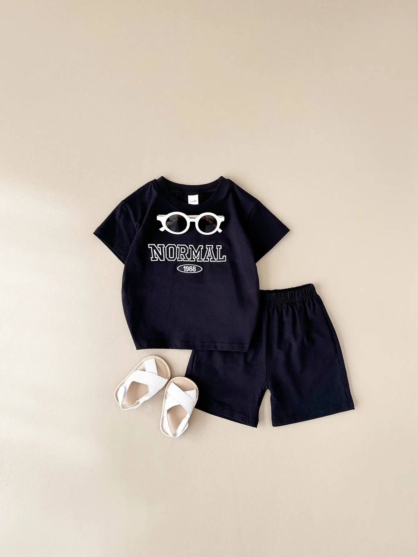 2024 2PCS Baby Clothes Infant Top Bottom Set Baby Boys Girls Casual Sports Baby Outfit Set Newborn Baby Clothes