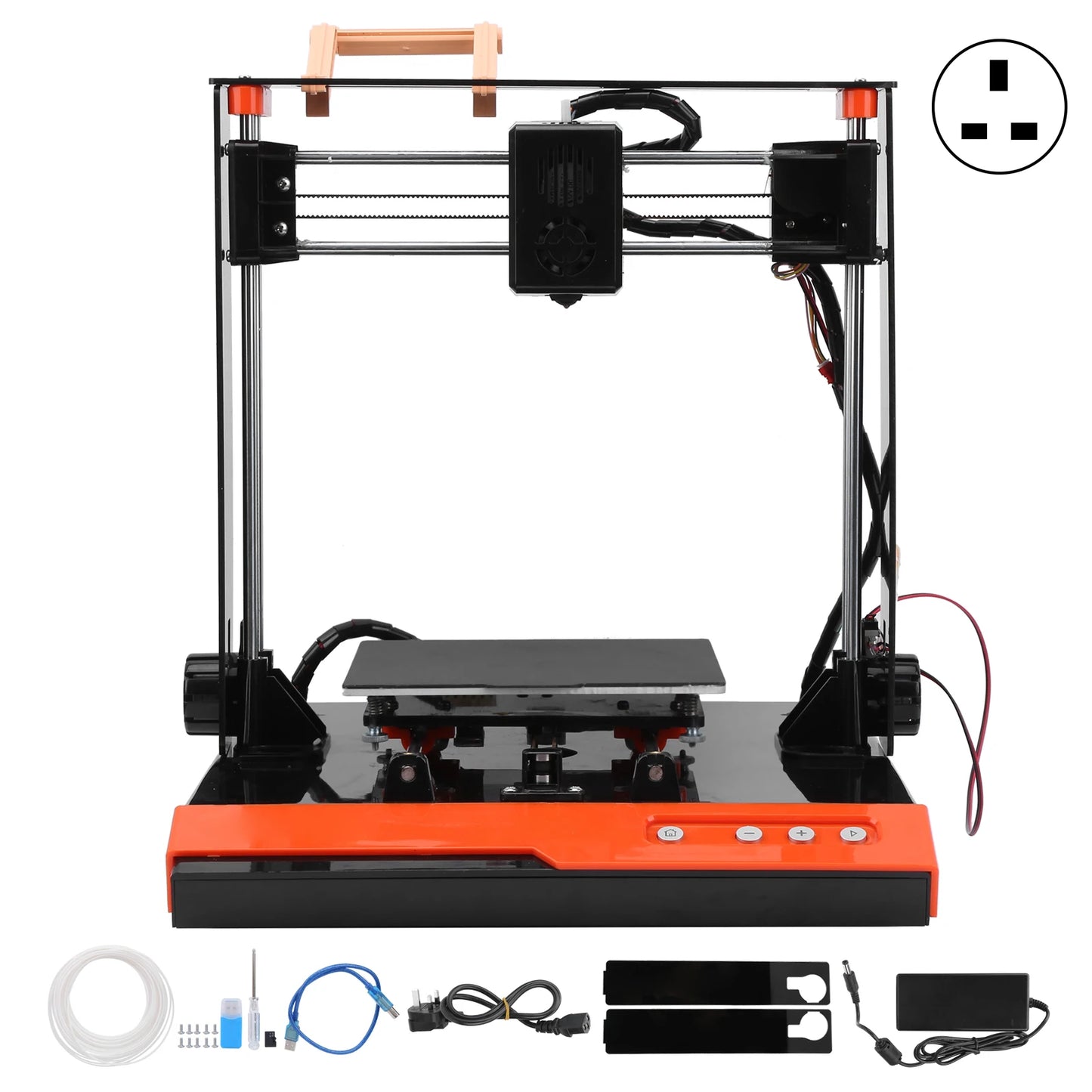 3D Printer 3D Printer Set 3D Printer Set Small Portable Home NonProfessional Mute High Accuracy DIY Printing Portable 3D Printer