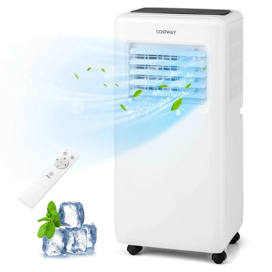 8000 BTU Portable Air Conditioner 3 in 1 Air Cooler w/ Fan & Dehumidifier