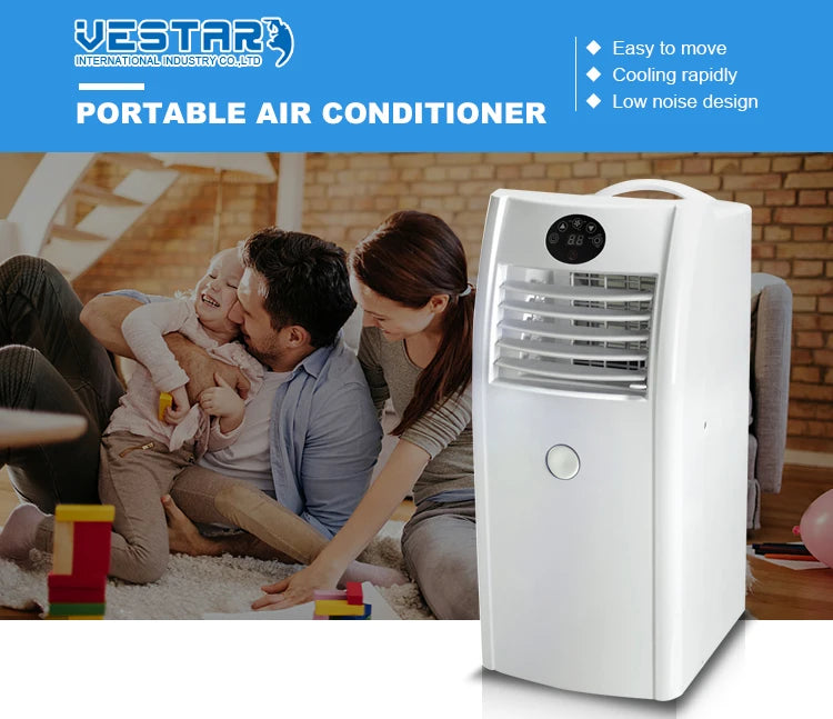 18000 Btu Heat Pump Mini Cheap Portable air Conditioner
