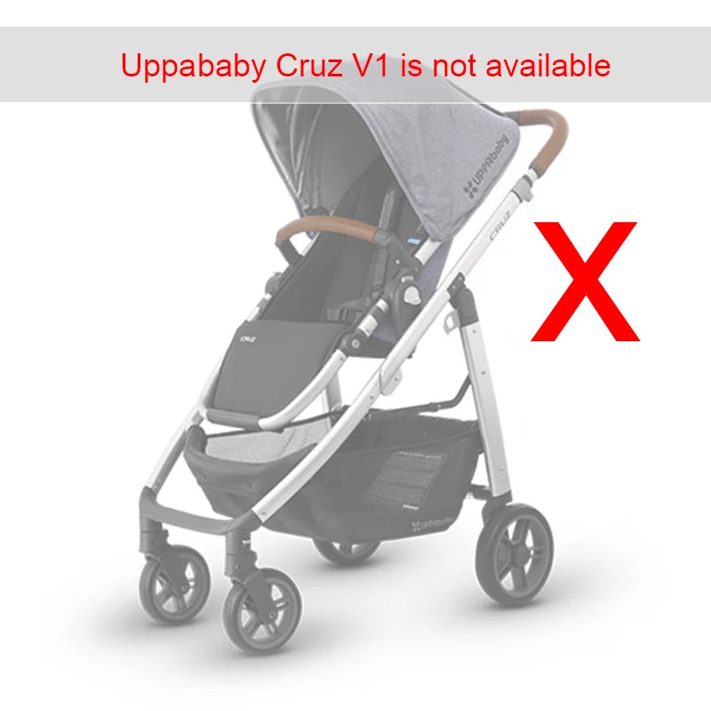 Stroller Wheel Tire For Uppababy Cruz V2 Pushchair Front Or Back Wheel PU Tubeless Tyre Cover Baby Buggy Replace Accessories
