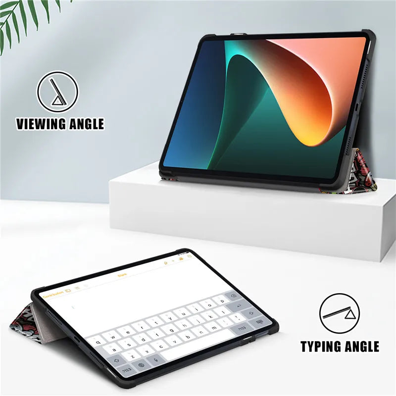 For xiaomi pad 6 case 2023 Folding PU Leather Smart Cover For Xiaomi Mi Pad 6 Tablet For Xiaomi Pad 6 Pro 11inch With Auto Wake